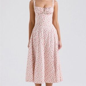 House of CB Carmen Dress Midi XS Extra Small